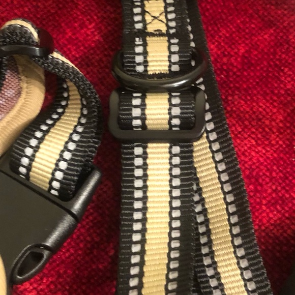 3 Piece Large Dog Heavy Duty Tactical Reflective Harness, Collar, and Leash - Picture 4 of 9